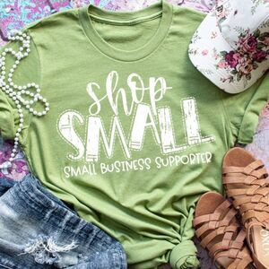 Small Shop Small Business Supporter Bella + Canvas